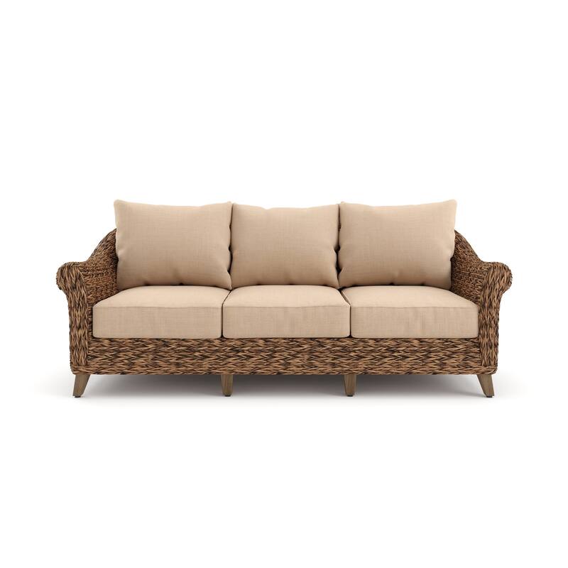 Cayman Sunbrella Sofa, Heritage Brown