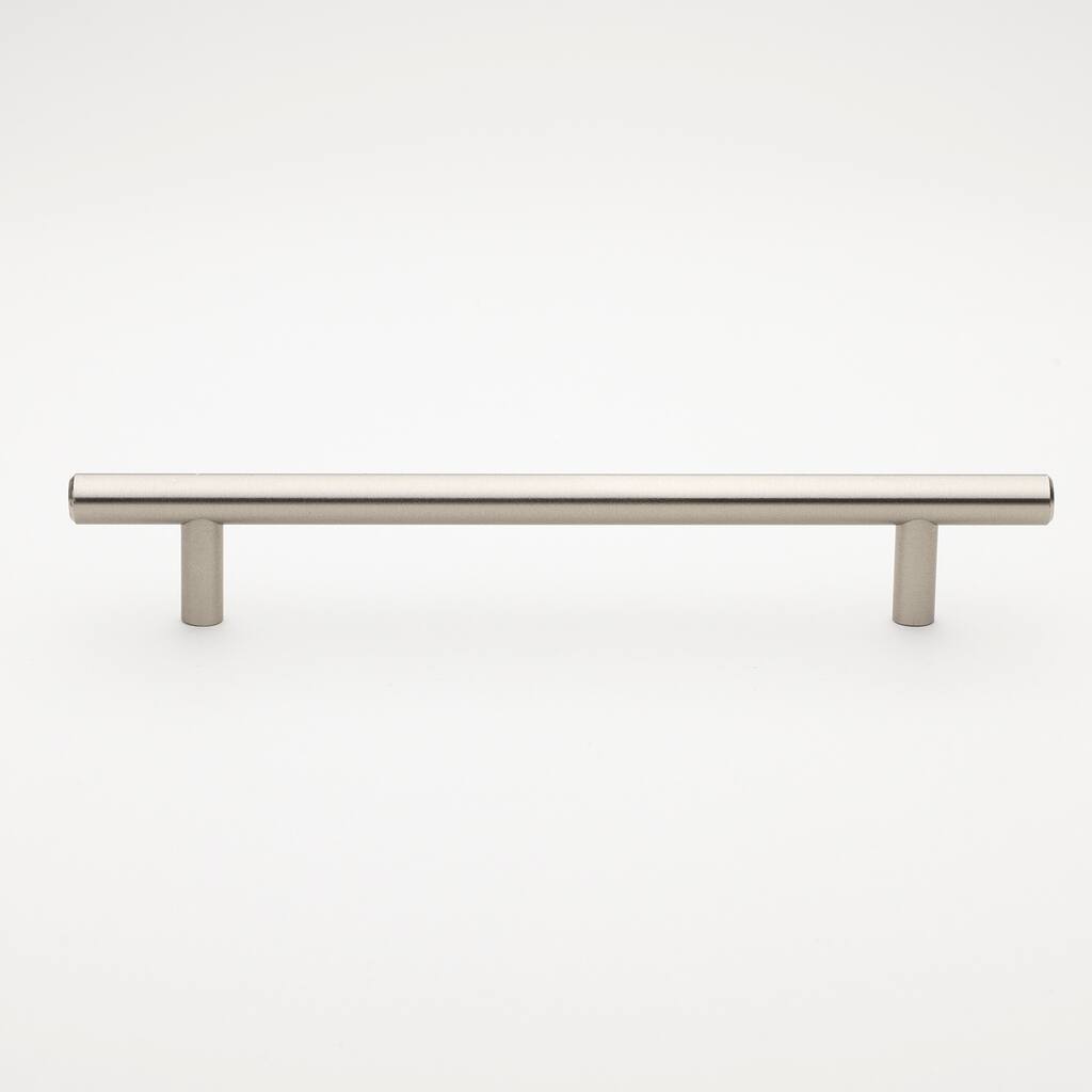 GlideRite 5-Pack 6-5/16 in. Center Stainless Steel Cabinet Bar Pulls - Stainless Steel