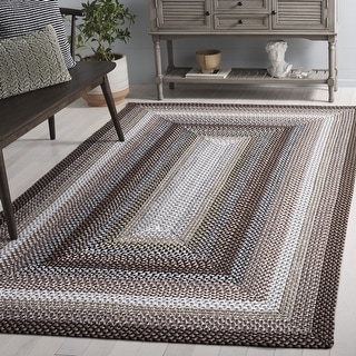 SAFAVIEH Handmade Braided Jo Machine Washable Country Casual Rug
