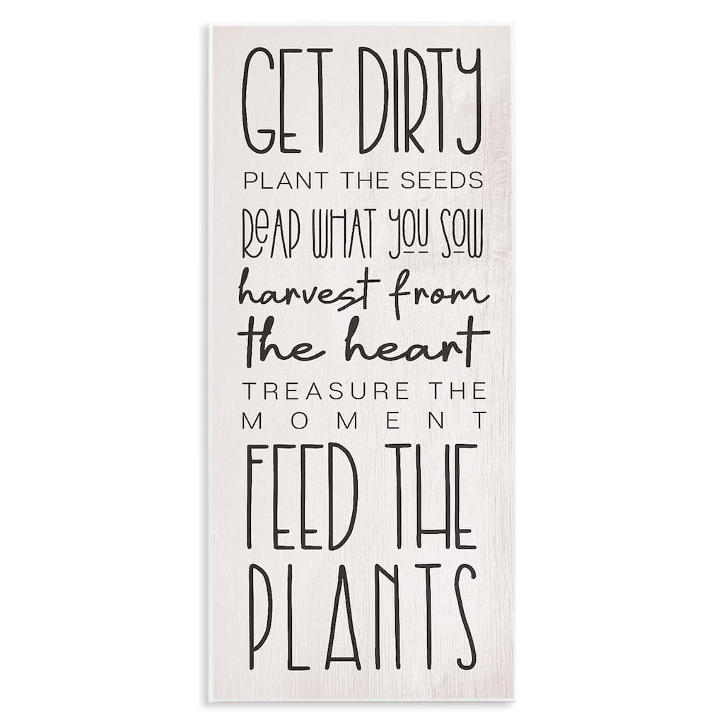 Stupell Fun Garden Guidelines Wall Plaque Art Design By Lil' Rue