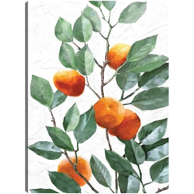 Tangerine Tree By Studio Arts Canvas Art Print