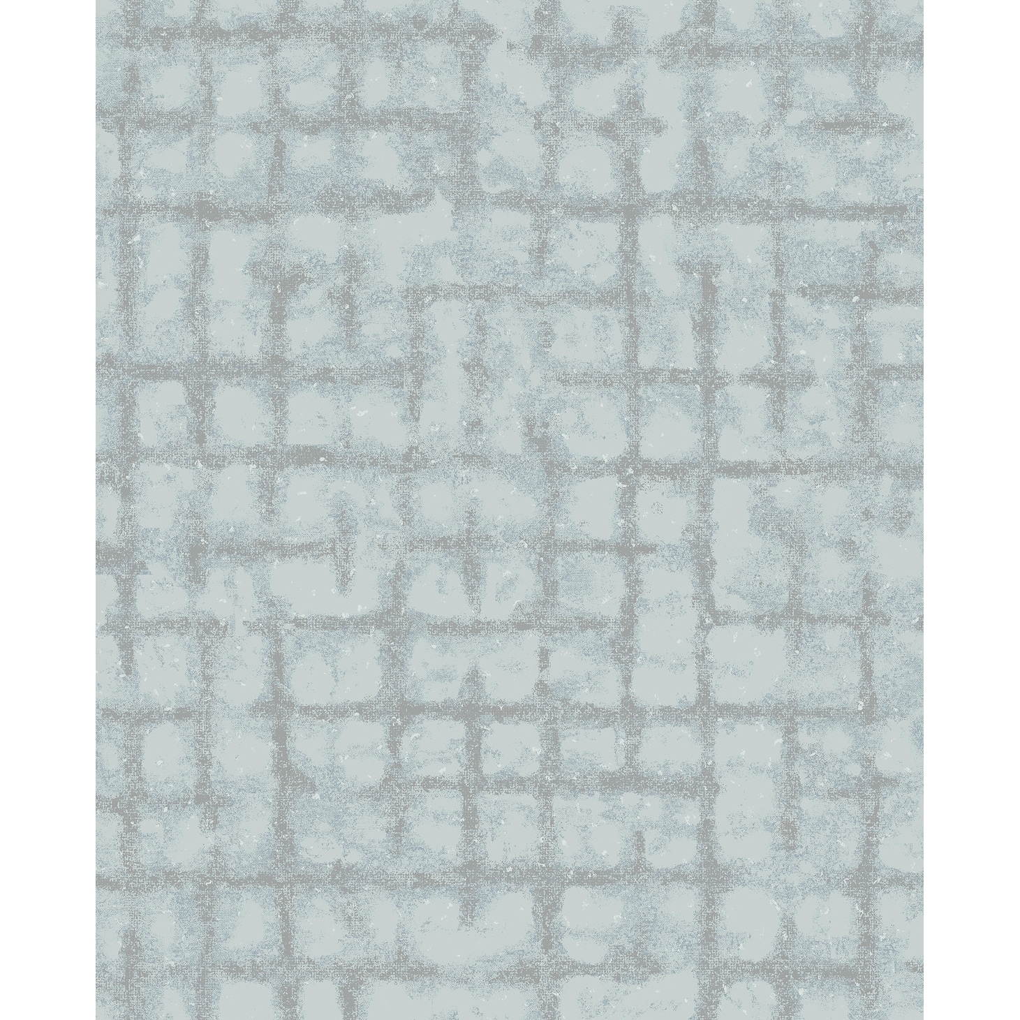 Scott Living Shea Sky Blue Distressed Geometric Wallpaper