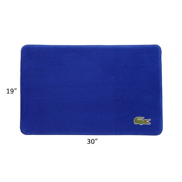 Lacoste Croc Rectangle Non Slip Bath Rug On Sale Bed Bath Beyond 38424266