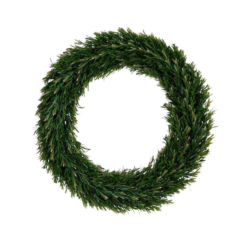 Rosemary Artificial Wreath - 24" - Unlit