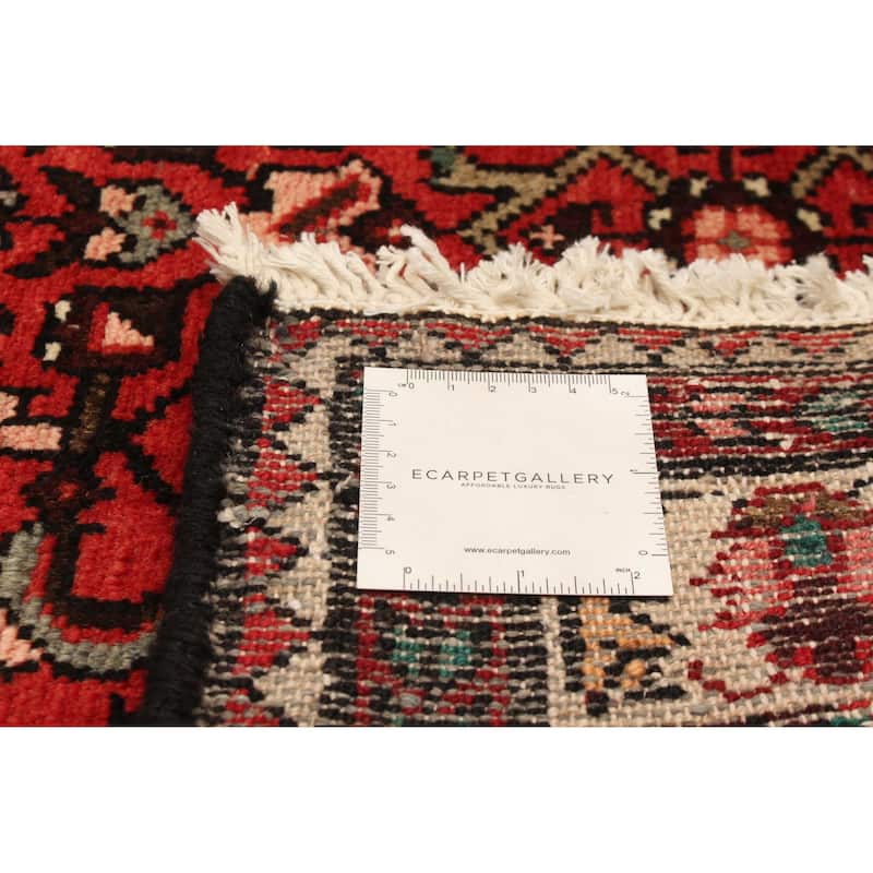 ECARPETGALLERY Hand-knotted Anadol Red Wool Rug - 4'0 x 9'8