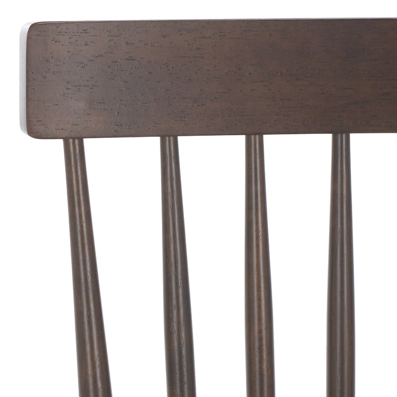 SAFAVIEH HOME Aziel Spindle Dining Chair (Set of 2) - 16"W x 20"D x 34"H