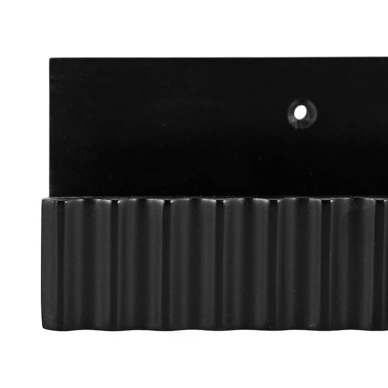 Kate and Laurel Furrow Ledge Shelf Set.