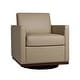 preview thumbnail 83 of 154, Set of 2 Modern Swivel Accent Armchairs Upholstered Arm Chairs