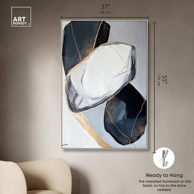 Mineral Essence I Canvas by Art Remedy
