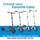 preview thumbnail 4 of 5, Lascoota Kick Scooter for Adults & Teens. Lightweight Foldable Scooter - (Dark) The Metro