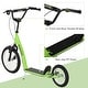preview thumbnail 5 of 6, Aosom Youth Scooter Kick Scooter for Kids 5+ with Adjustable Handlebar 16" Front and 12" Rear Dual Brakes Inflatable Wheels