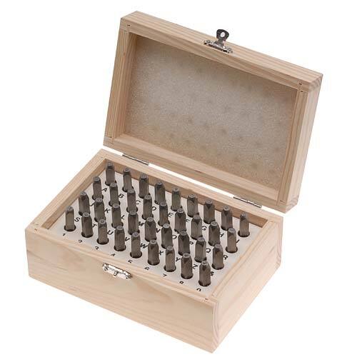 Shop Beadsmith 36 Piece Letter Number Punch Set For Stamping Metal 1 16 Inch 1 5mm 1 Set W Wood Case Overstock 20007598