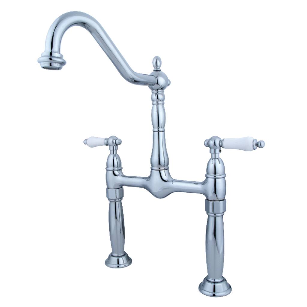 Victorian Two-Handle Vessel Sink Faucet