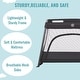 preview thumbnail 16 of 16, Dream On Me Travel Light Playard with Mesh Zipper Door