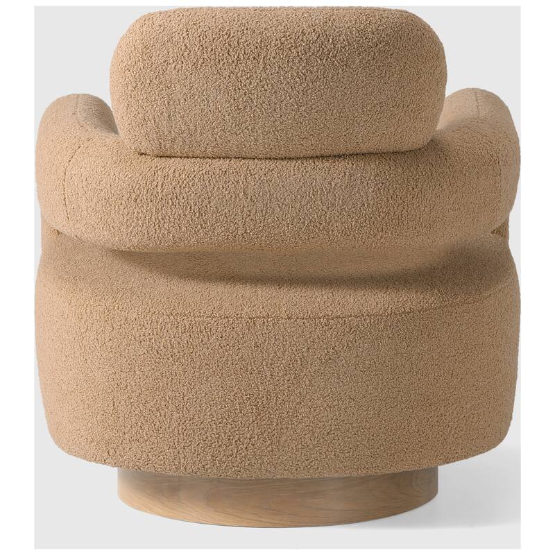 Bayville 29" Wide Sherpa Swivel Chair (Set of 2)