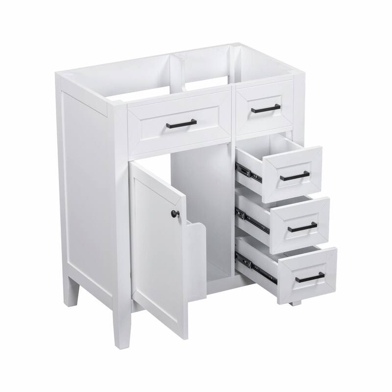 30" Bathroom Vanity with Sink Combo and Drawers