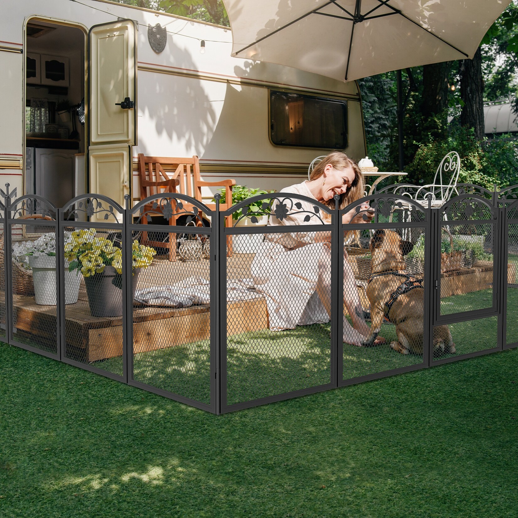 Dog-Whelping-Box-Playpen-Fence