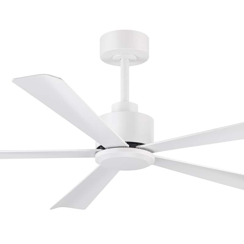 52-in Black/White Indoor Ceiling Fan and Remote (5-Blade)