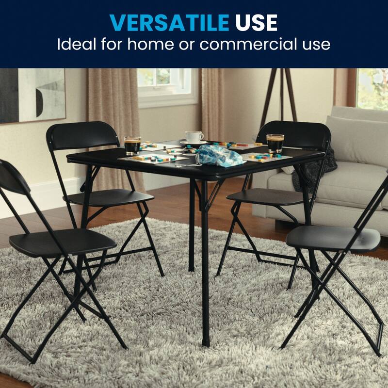 Foldable Vinyl Card Table