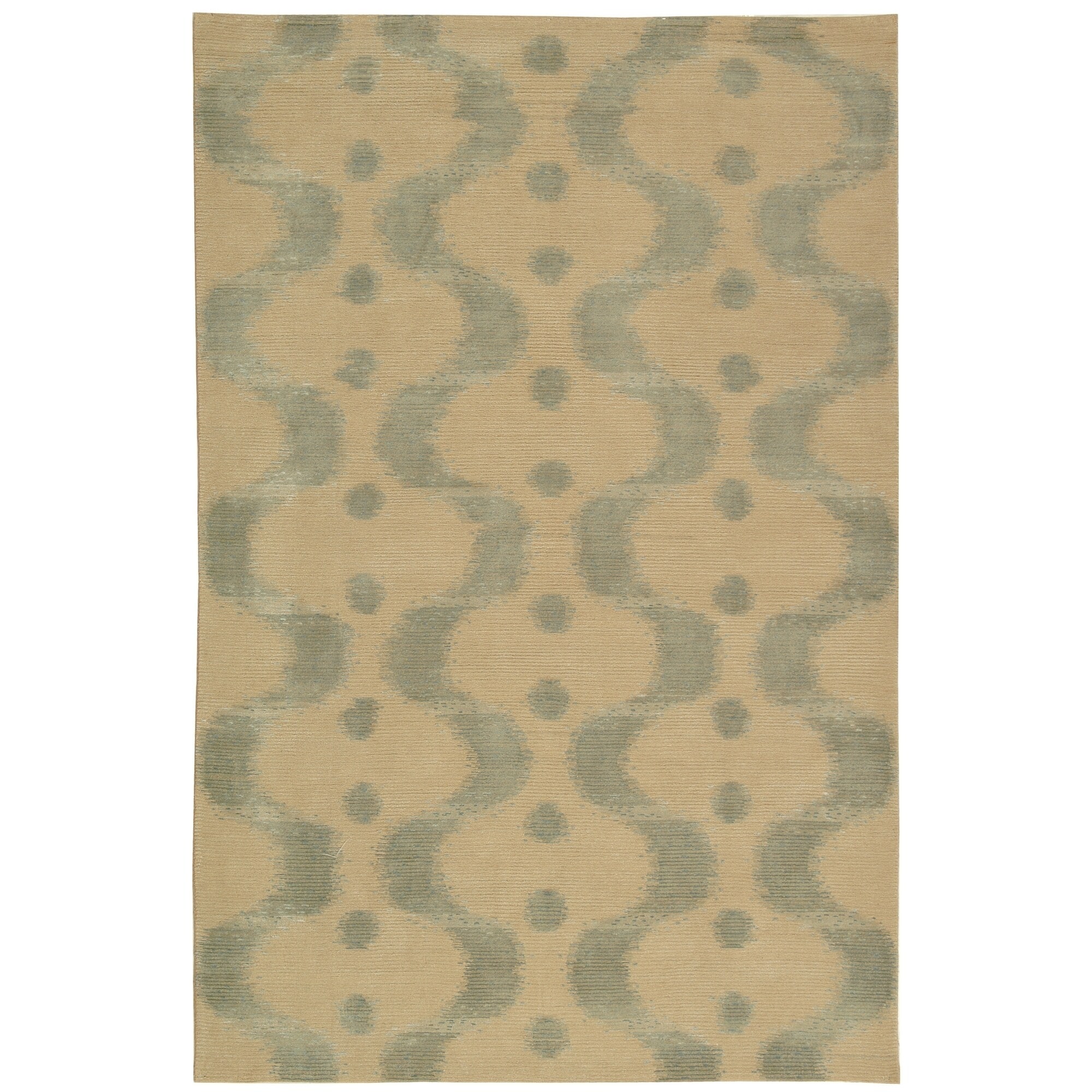 Martha Stewart by SAFAVIEH Ikat Marsh Silk/ Wool Rug