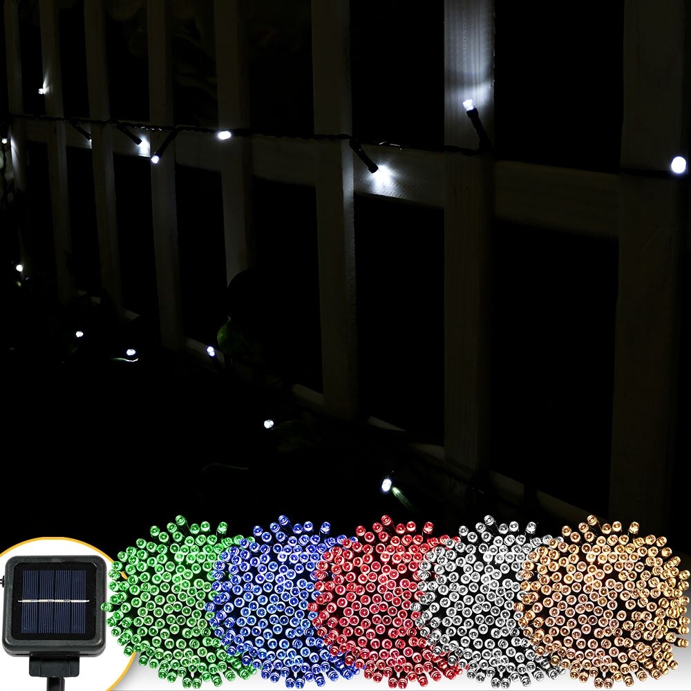 Sunnydaze Solar Ed Garden Patio String Lights Multiple Options Available Sunnydaze Solar Ed Garden Patio String Lights Multiple Options Available