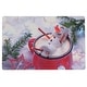 preview thumbnail 1 of 0, Plastic Placemat (Marshmallow Snowman) - Set of 12