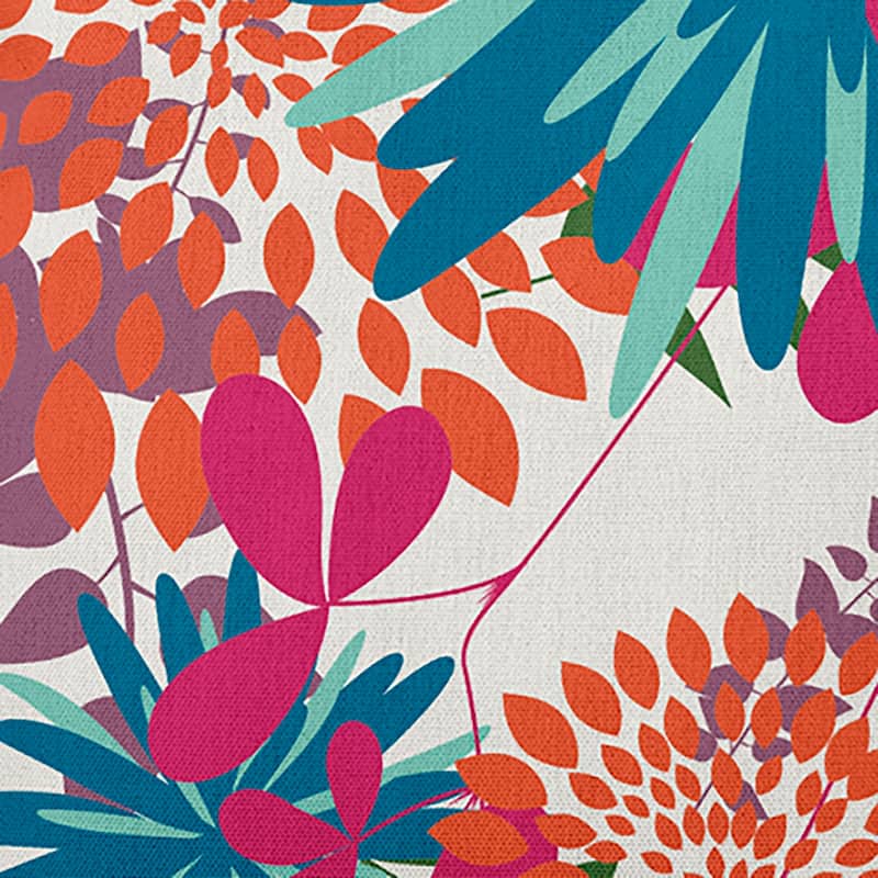 Jumble Floral Decorative Throw Pillow