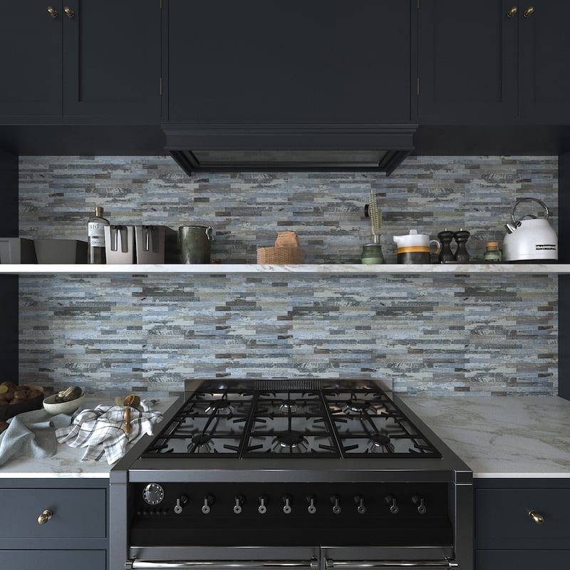 Art3d Peel and Stick Stone Backsplash Tile for Kitchen Bathroom(10 sq.ft/box)