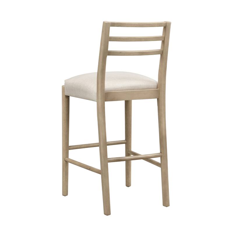 Bar Stool With Ladder Back (Set of 2)