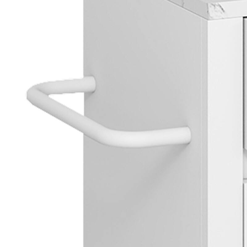 Rolling Kitchen island with Seating and Drop Leaf