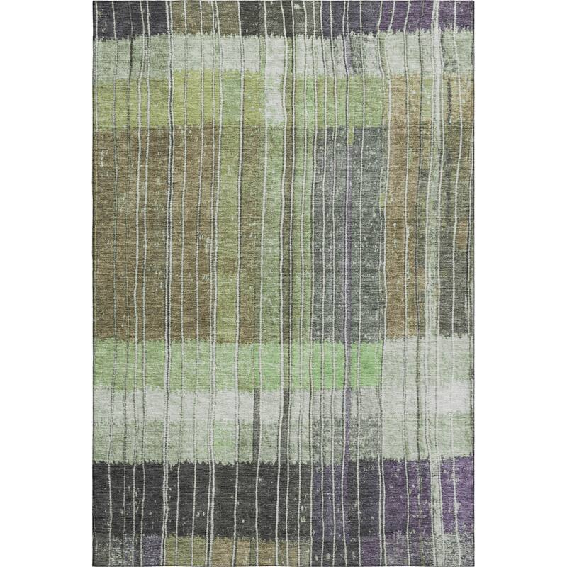 Premium Washable Super Soft Global Stripes Mayfield Rug