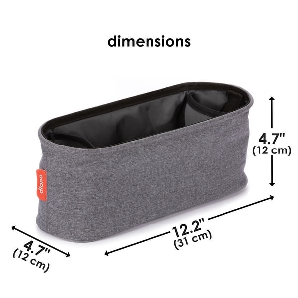 dimension image slide 0 of 2, Stroller Organizer - Buggy Buddy® - Black