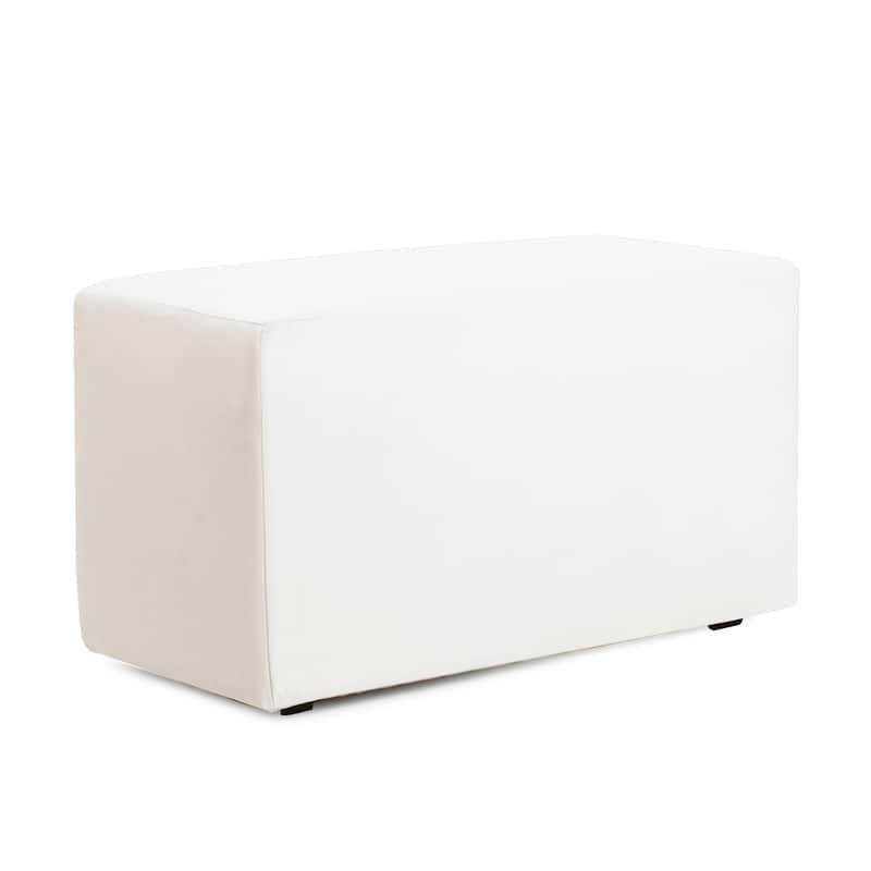 Allan Andrews Universal Bench With Slipcover, Avanti Collection - White
