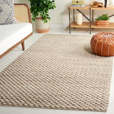 SAFAVIEH Handmade Natural Fiber Jayleen Farmhouse Jute Rug