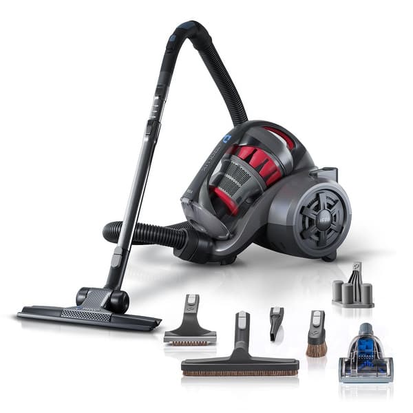 Prolux RS4 Lightweight Bagless Canister Vacuum with Dual HEPA