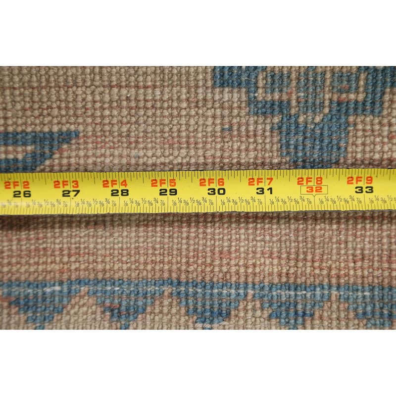 Set Of 2 Anatolian Turkish Oriental Area Rug Hand-knotted Wool Carpet - 1'9" x 2'2" Square