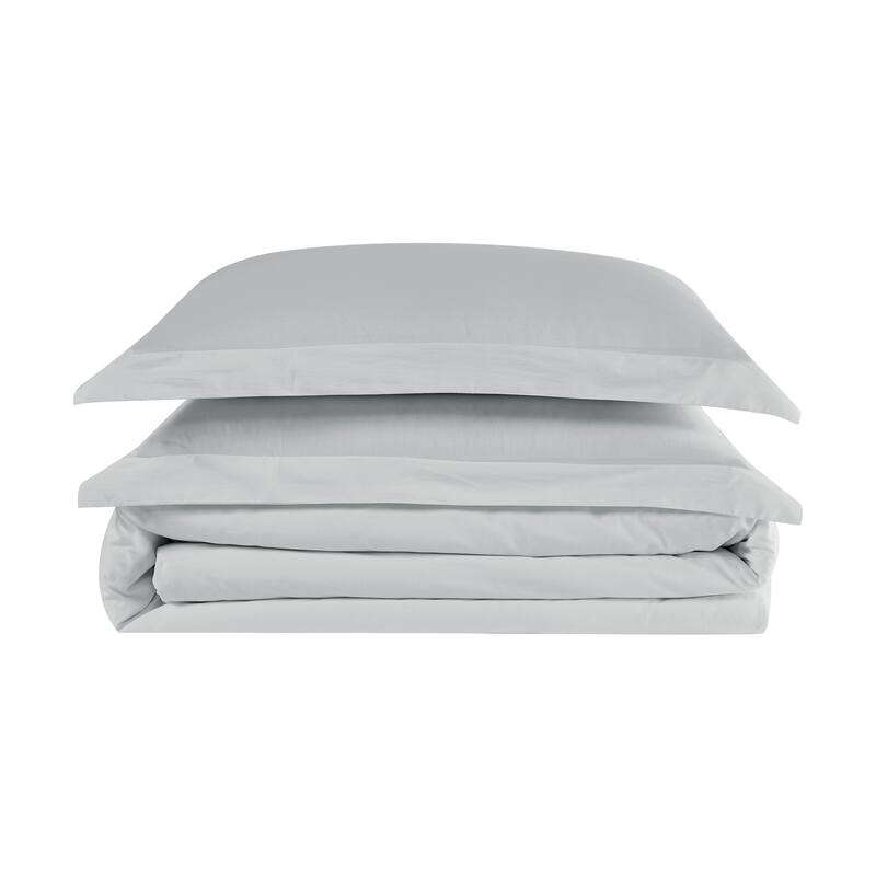 Truly Calm Silver Cool Antimicrobial 3 Piece Duvet Cover Set