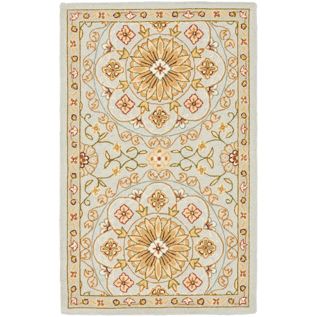 SAFAVIEH Handmade Chelsea Genta French Country Wool Rug