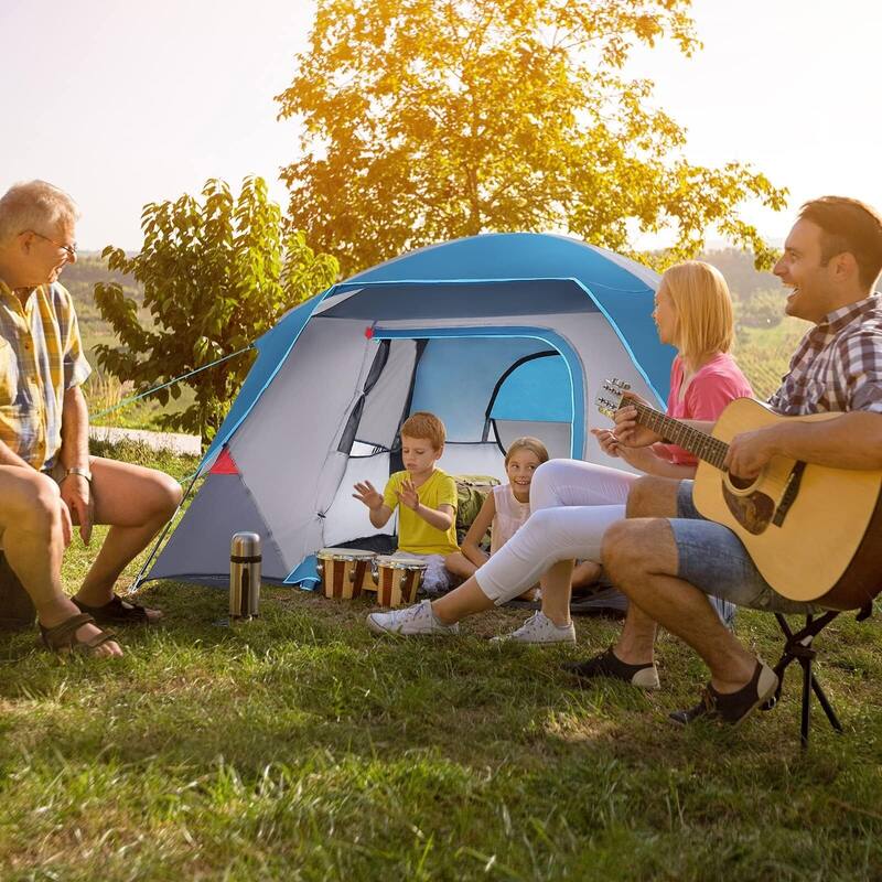 Camping Tent for 4 Person Outdoor Hiking