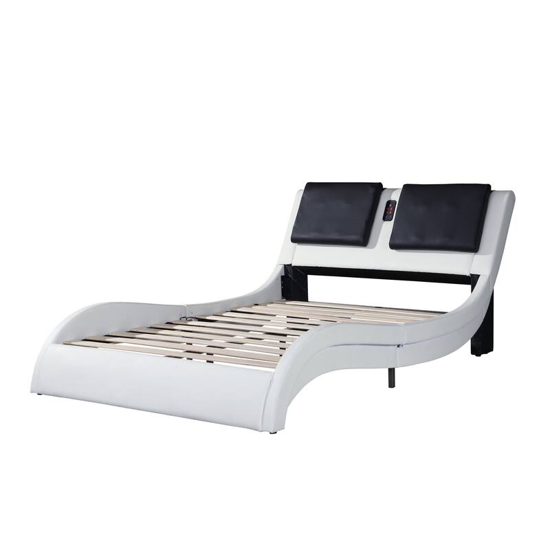 Luxurious Modular Smart Bed with Bluetooth Speaker System and Vibration Massage- Queen/king Size
