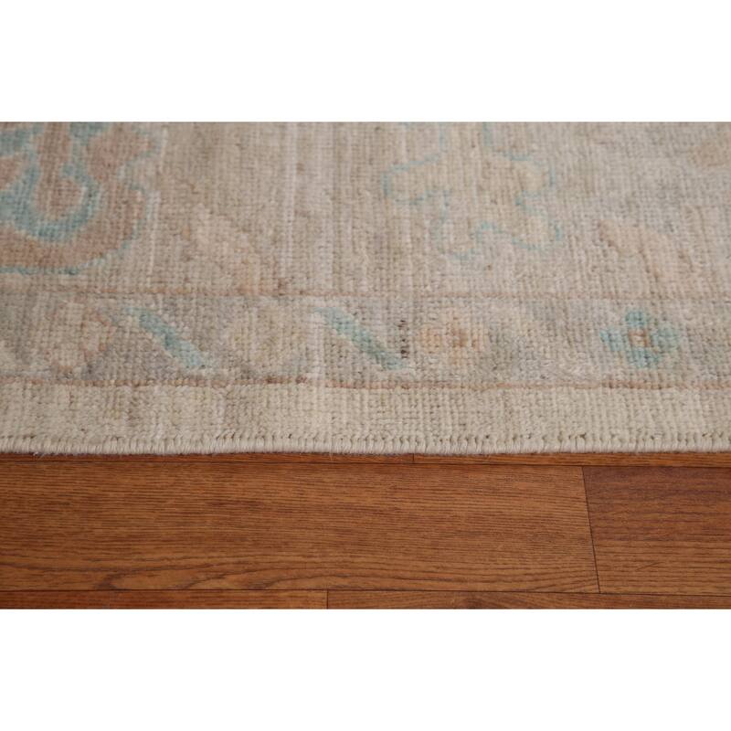 Vegetable Dye Oushak Rug Hand-knotted Wool Carpet - 8'3"x 10'0"