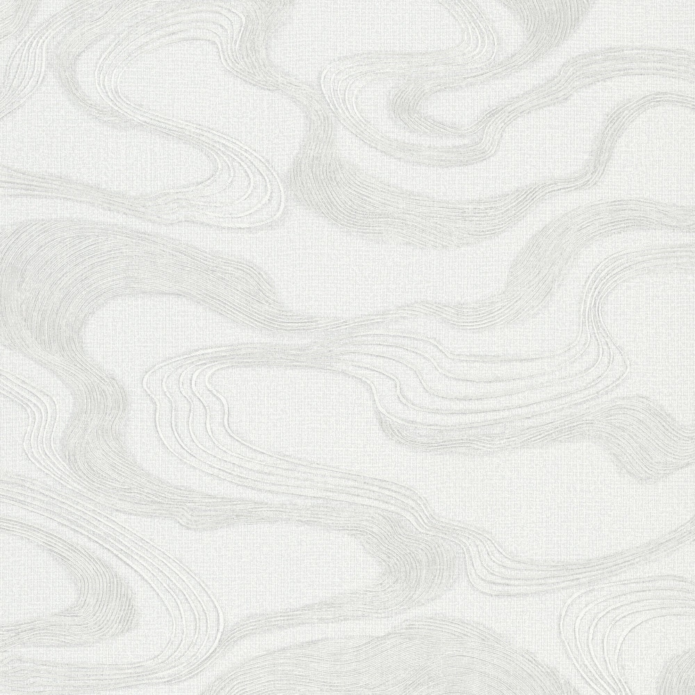 Galerie Wallcoverings Kumano Textured Abstract Flow Design Vinyl on Non-woven Pearlescent Wallpaper Roll