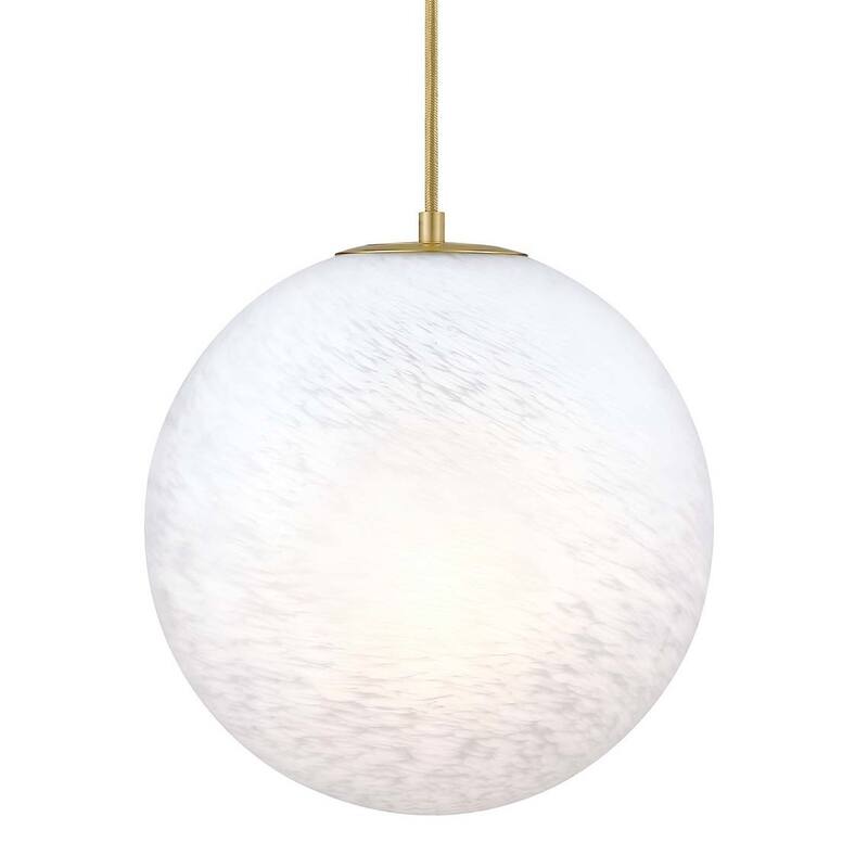 Designers Fountain D342M-14P Pixie 14" Wide Pendant - Brushed Gold