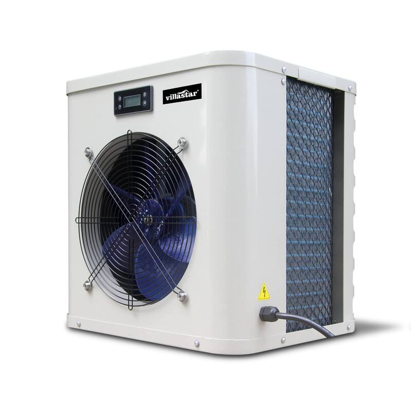 Pool Heat Pump, Pool Heater, 16000 BTU/hr, Fit 15/18/24 Foot Pool - White