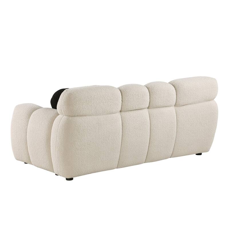 Modern ergonomic marshmallow sofa for living room