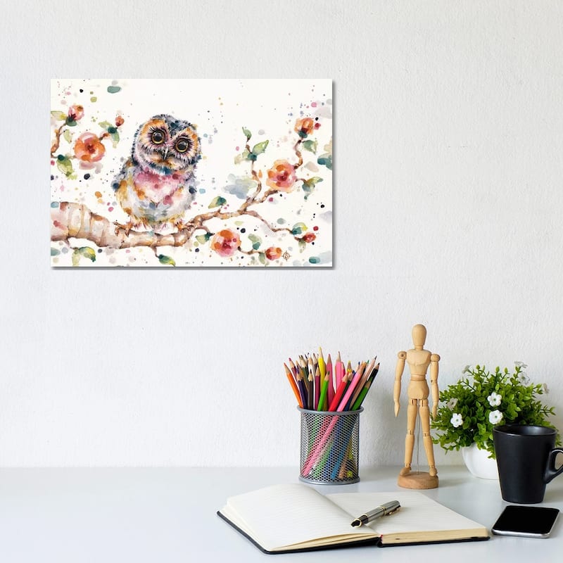 iCanvas "Yep, Cute Is My Middle Name" by Sillier Than Sally Canvas Print - 8x12x0.75