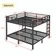 preview thumbnail 15 of 16, Metal Bunk Bed - Space-Saving Design for Teens and Adults