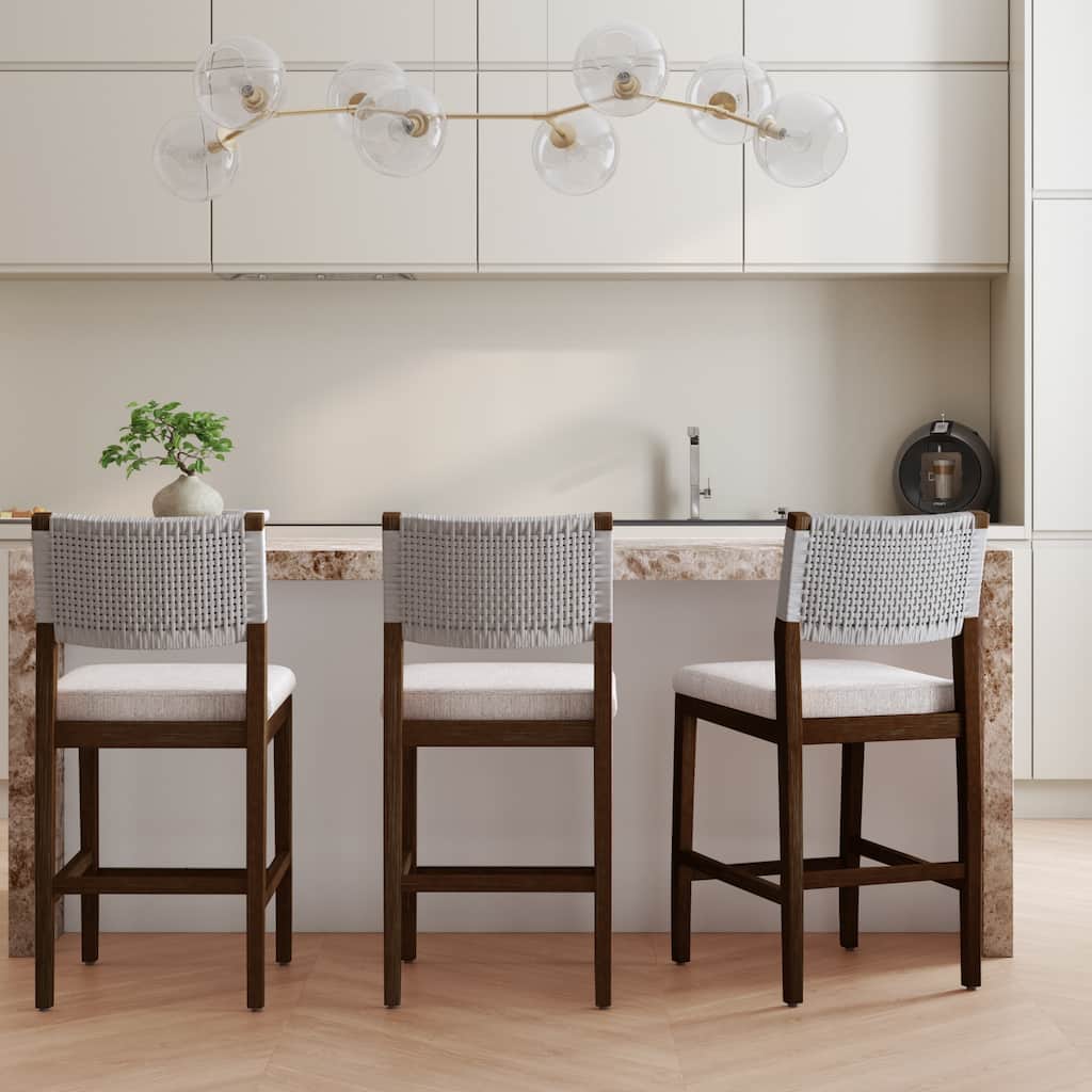 NPD Furniture Pierre Rope Counter Stool