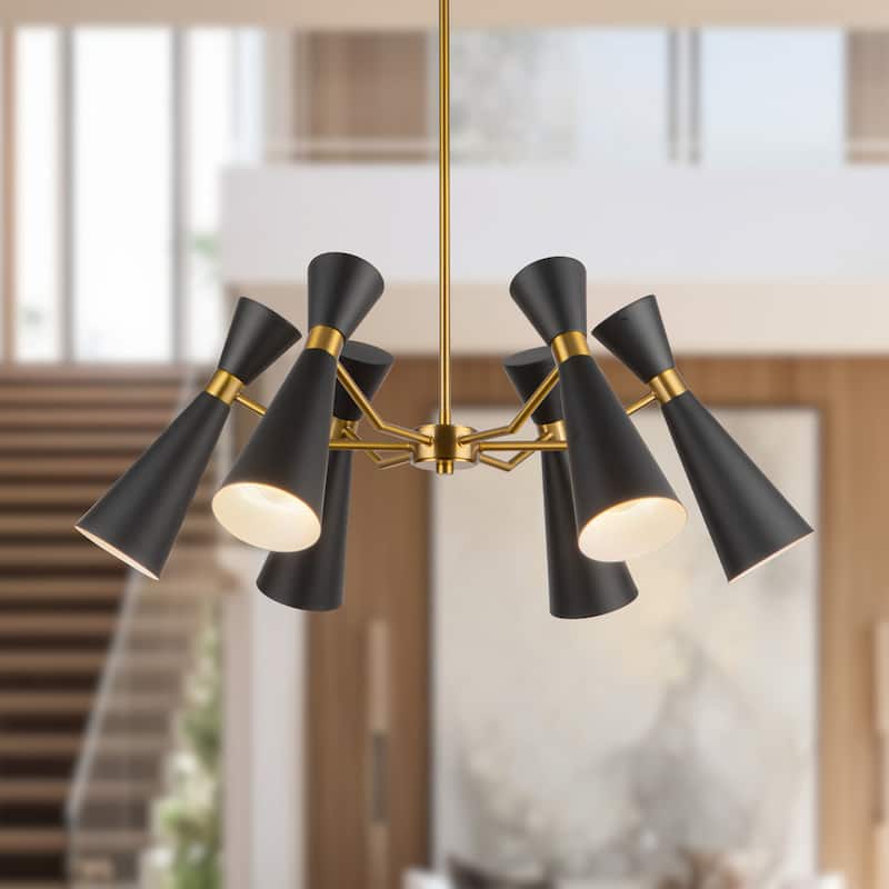 Alora Lighting CH574632 Blake 6 Light 32" Wide Chandelier