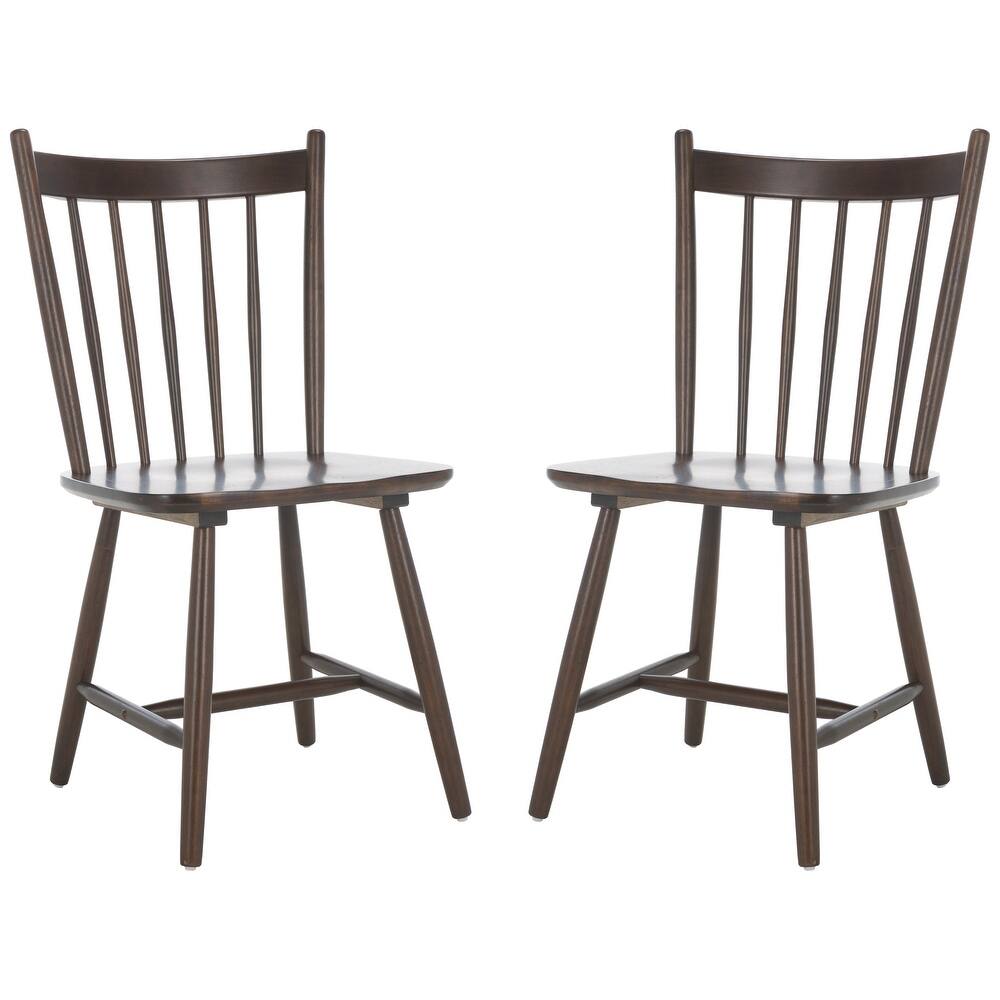 SAFAVIEH HOME Andreas Spindle Dining Chair (Set of 2) - 17"W x 20"D x 36"H